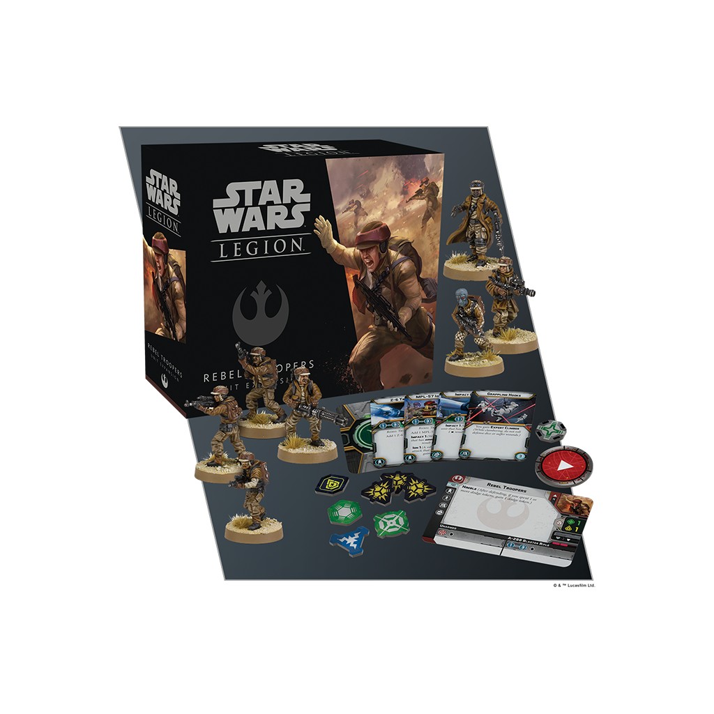 Star Wars : Legion - Rebel Troopers Unit Expansion