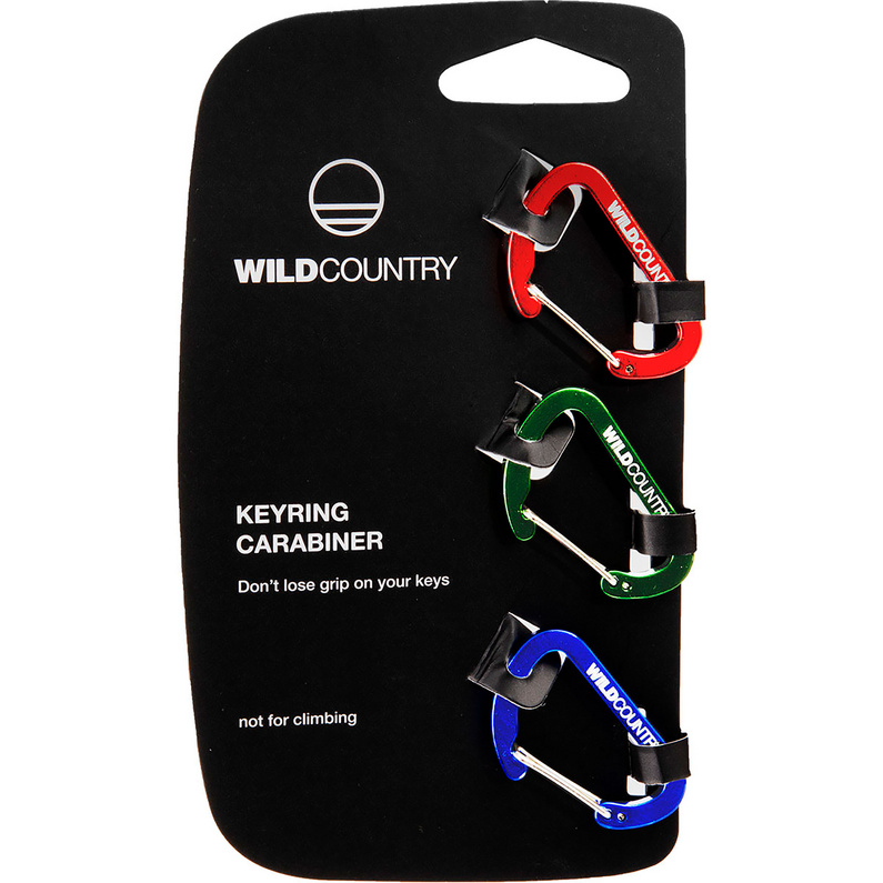 Wild Country Keyring Karabiner 3er Pack