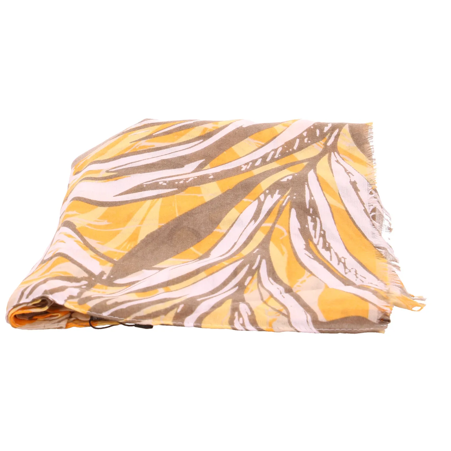 Schal Taupe Textil