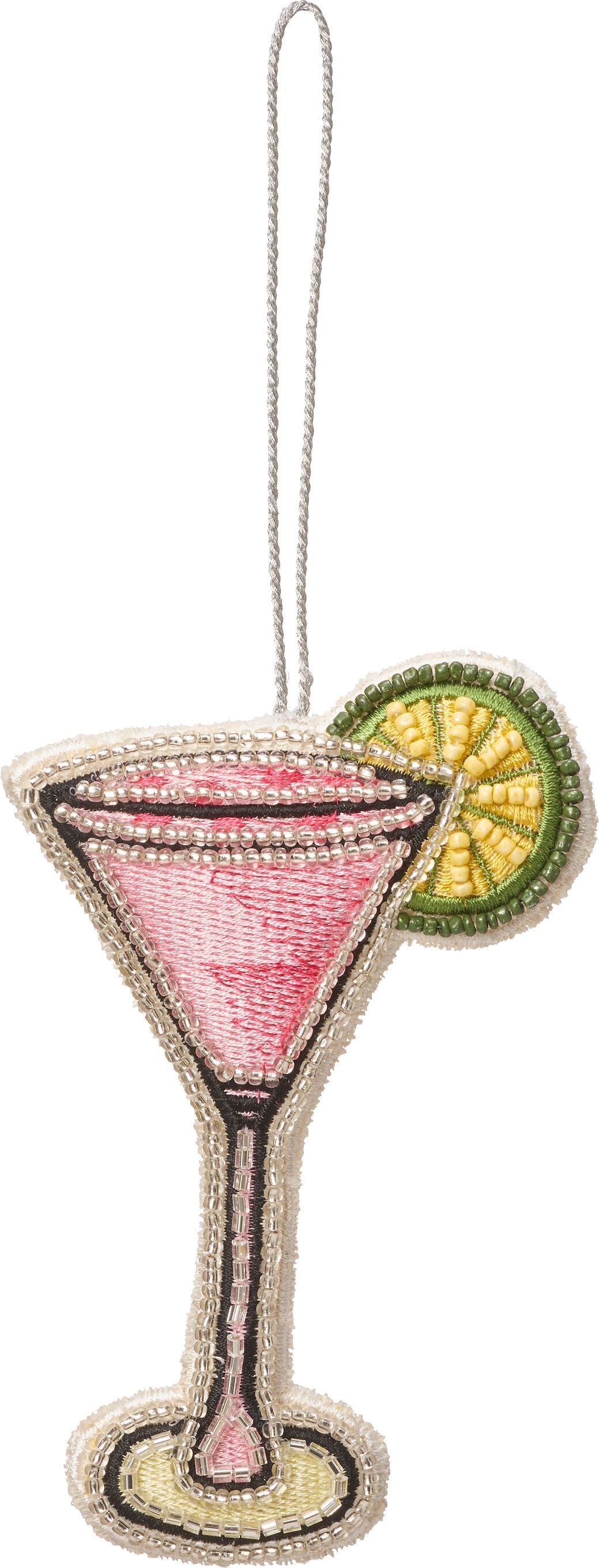 COCKTAIL Hänger - Pink / B: 8.0 cm x T: 1.5 cm x H: 11.0 cm