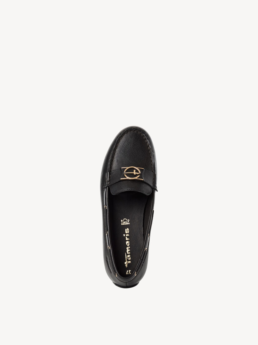 Leren Mocassin - zwart