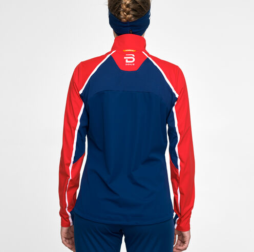 Trace Jacket Dame Norwegian Flag