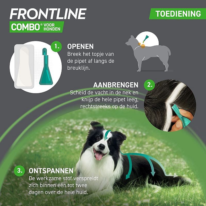 Frontline Combo Hond | 3 pipetten - 2-10 kg | 341