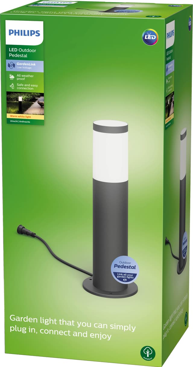 Philips GardenLink LV Utrecht udendørs lampesokkel 6W (varm)