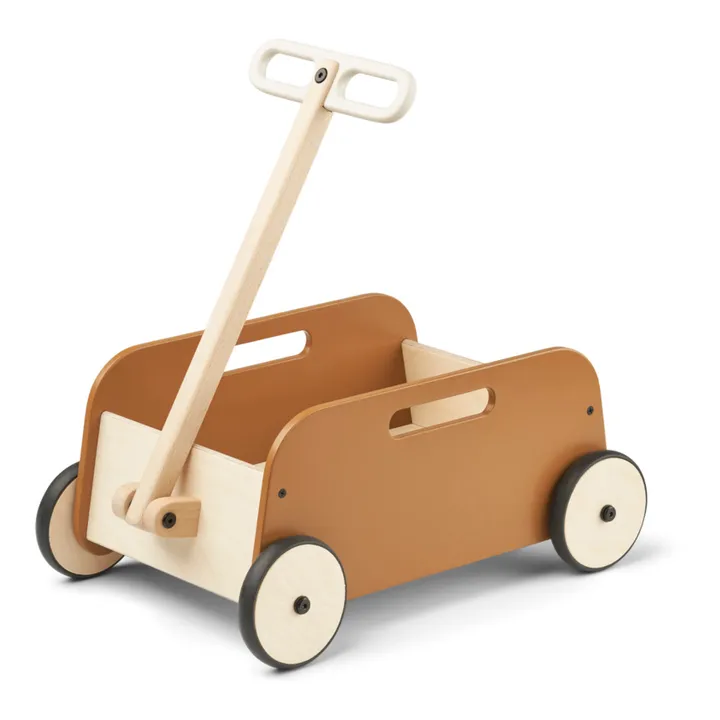 Liewood Chariot à tirer Tyra en bois | Caramel