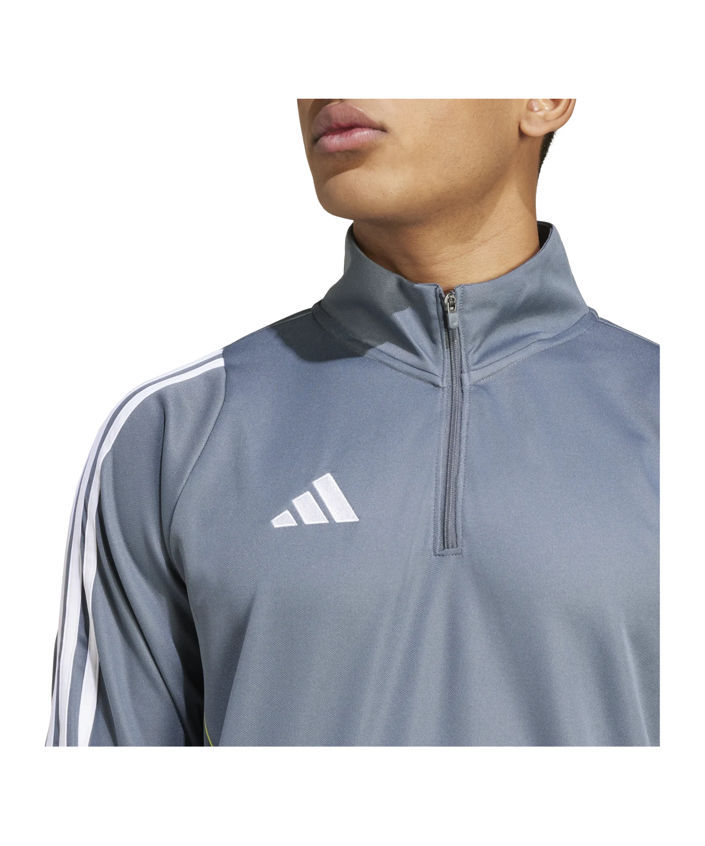 adidas Tiro 24 Trainingstop Grau Gelb