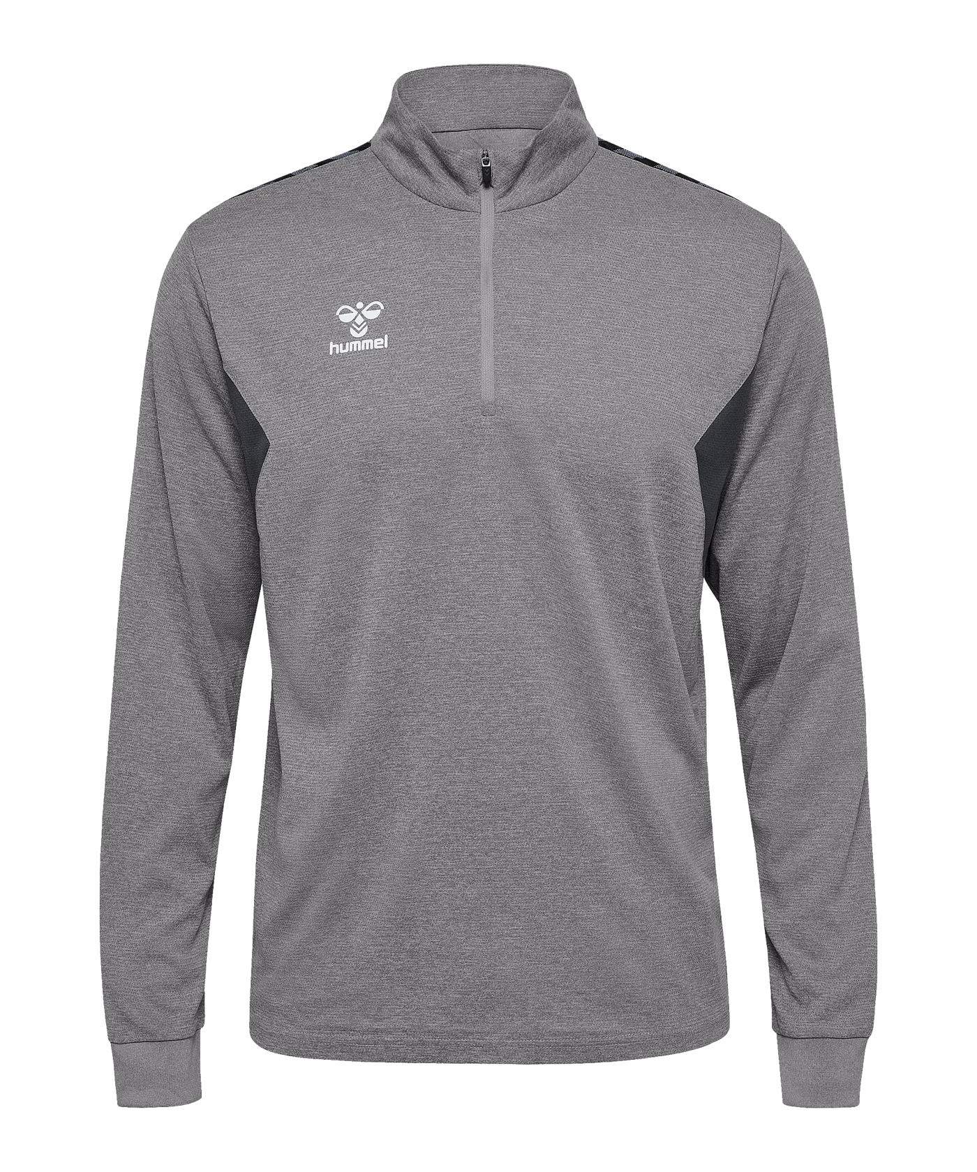 Hummel hmlAUTHENTIC HalfZip Sweatshirt Grau F2006