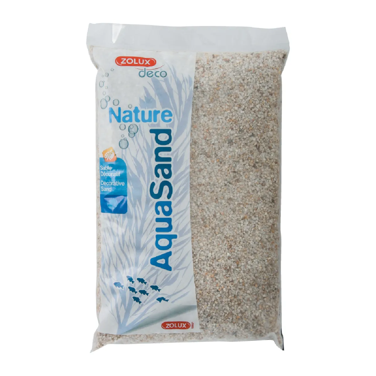 ZOLUX Aquasand quartz blanc 5kg (Lot de 3)