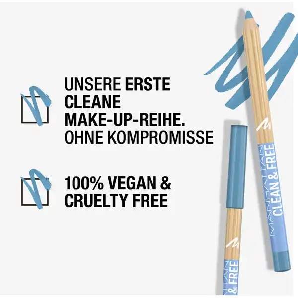 Clean & Free Eyeliner Pencil 006 Anime Blue