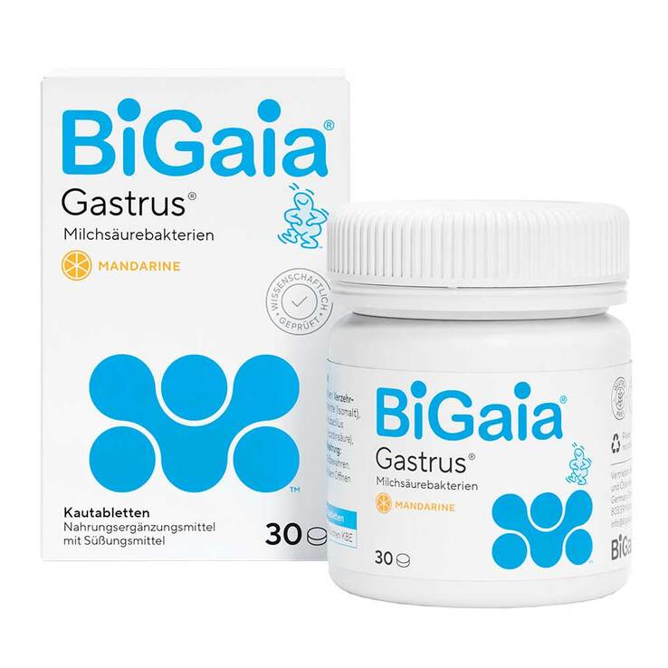 Bigaia Gastrus Kautabletten, 30 St