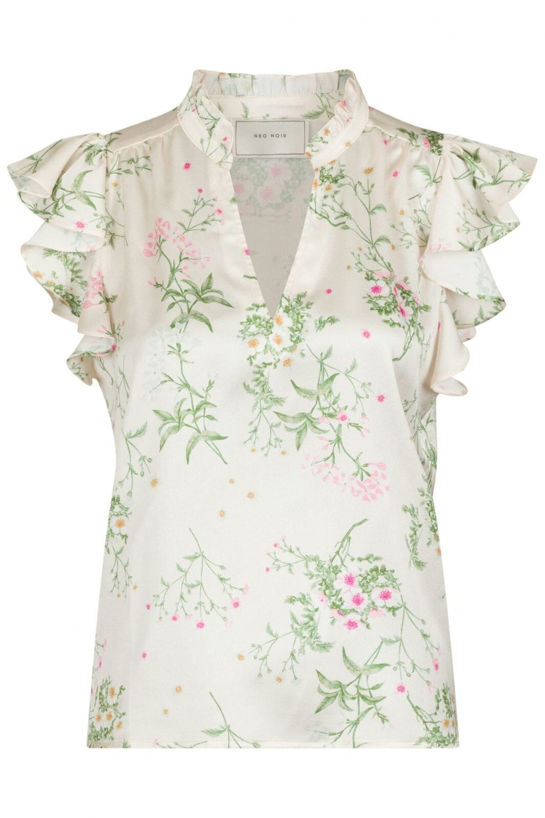 Neo Noir Stella Flower Field Blouse