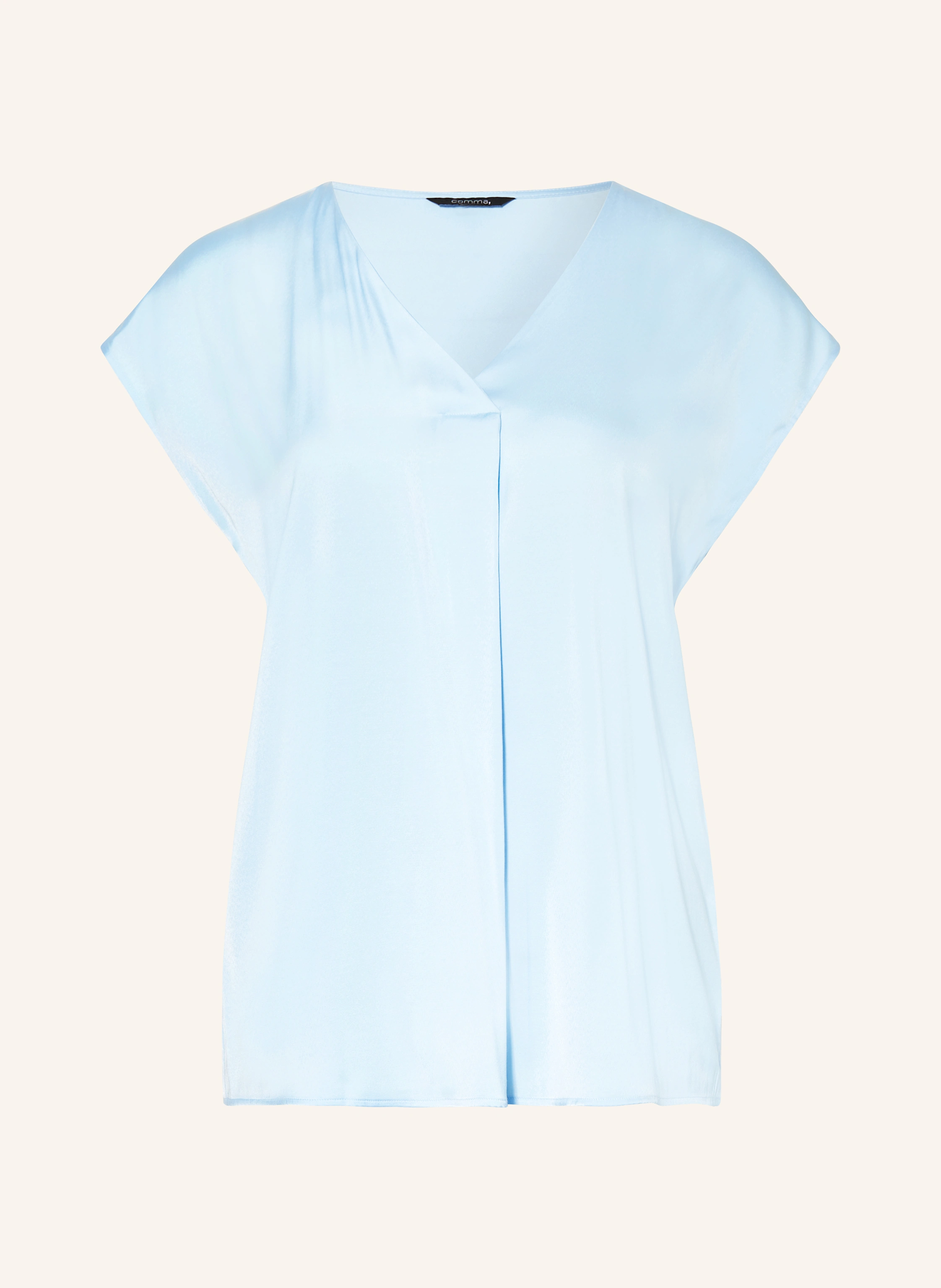 comma Blusenshirt aus Satin