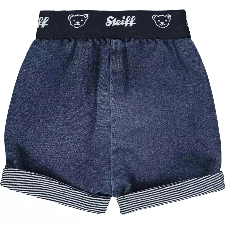 Steiff Jeansshorts, ensign blue
