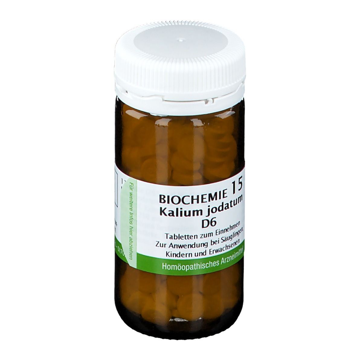 BIOCHEMIE 15 Kalium jodatum D6