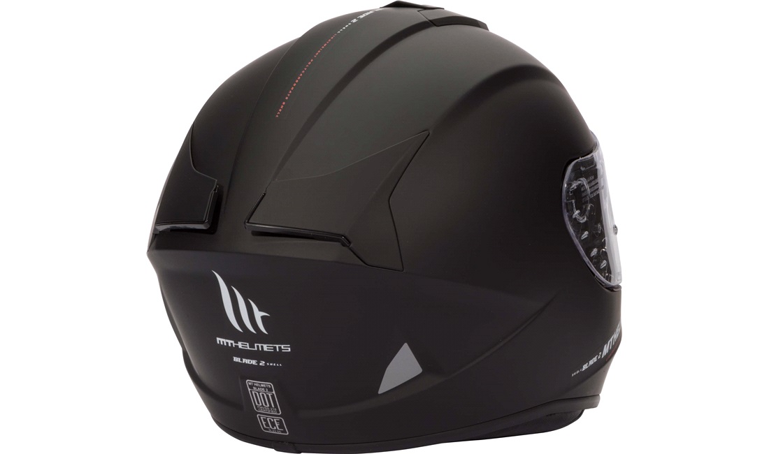 Styrthjelm fullface m/solbrille MT Blade2 SV matsort str. XL