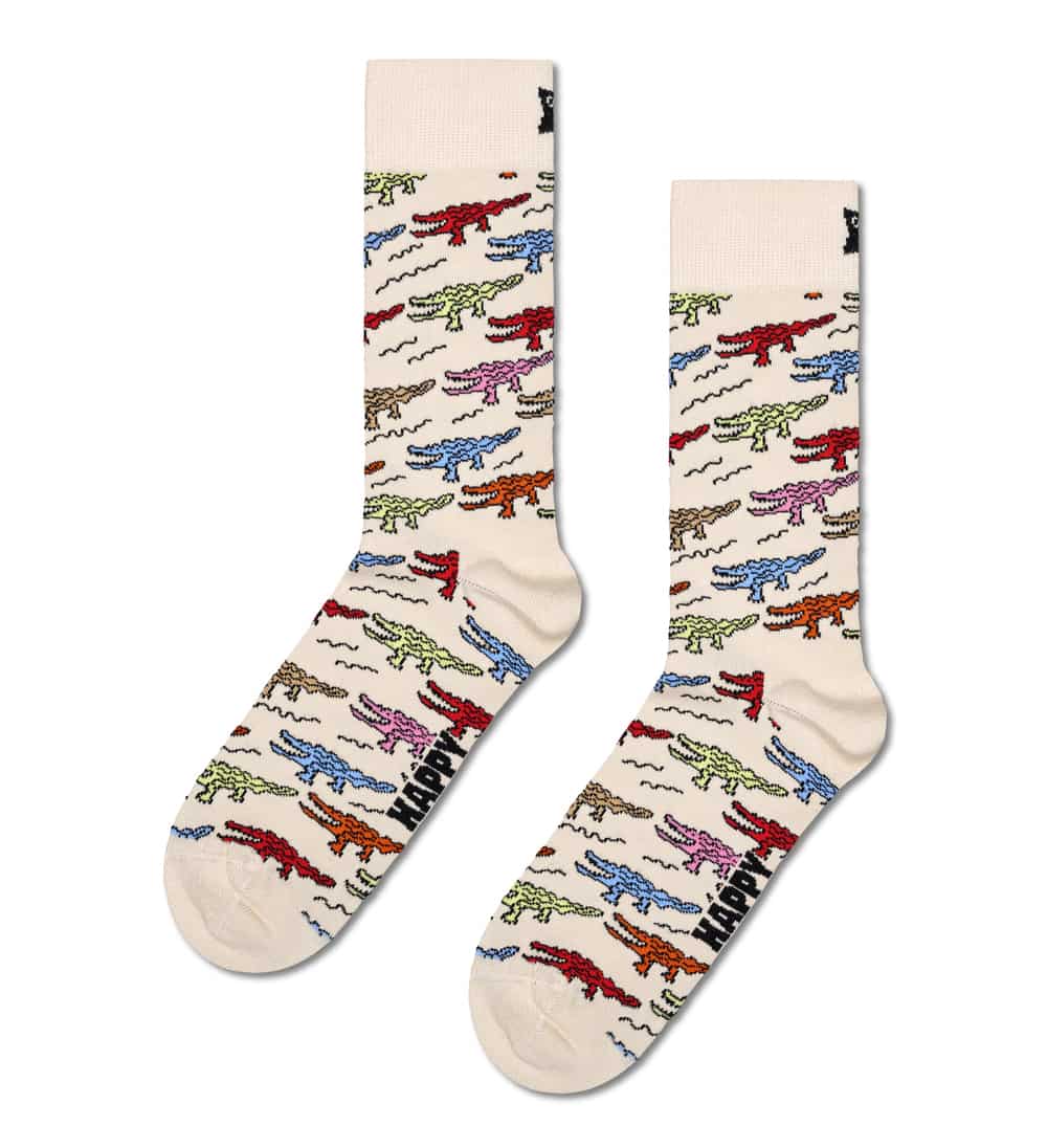 Happy Socks Crocodile Sock Socken in Mehrfarbig