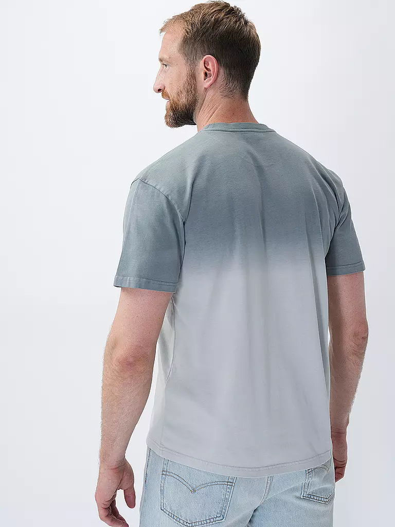 JW ANDERSON T-Shirt LOGO GRADIENT TEE hellgrau