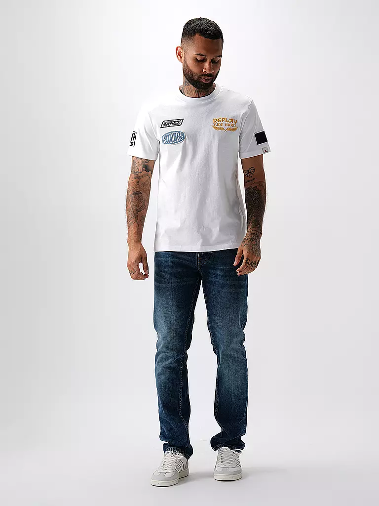 REPLAY T-Shirt  weiss