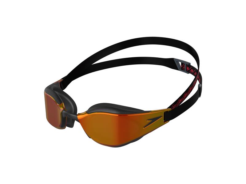 Speedo Schwimmbrille Fastskin Hyper Elite Mirror Fire Gold Unisex Schwimmbrille