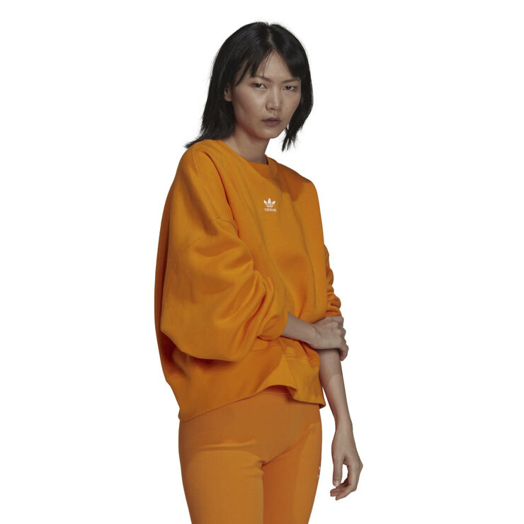adidas adicolor fleece sweatshirt Orange