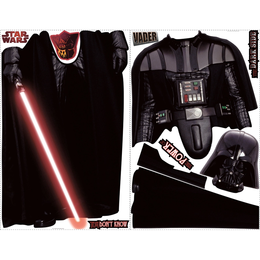 Room Mates Star Wars Darth Vader Mehrfarbig