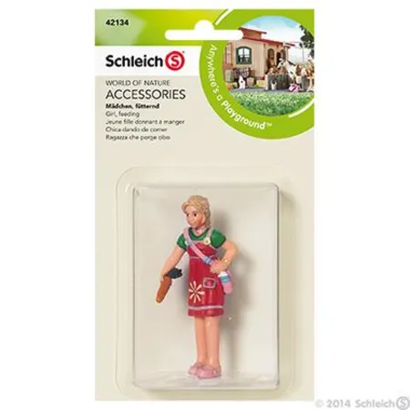 Schleich® 42134 Mädchen fütternd