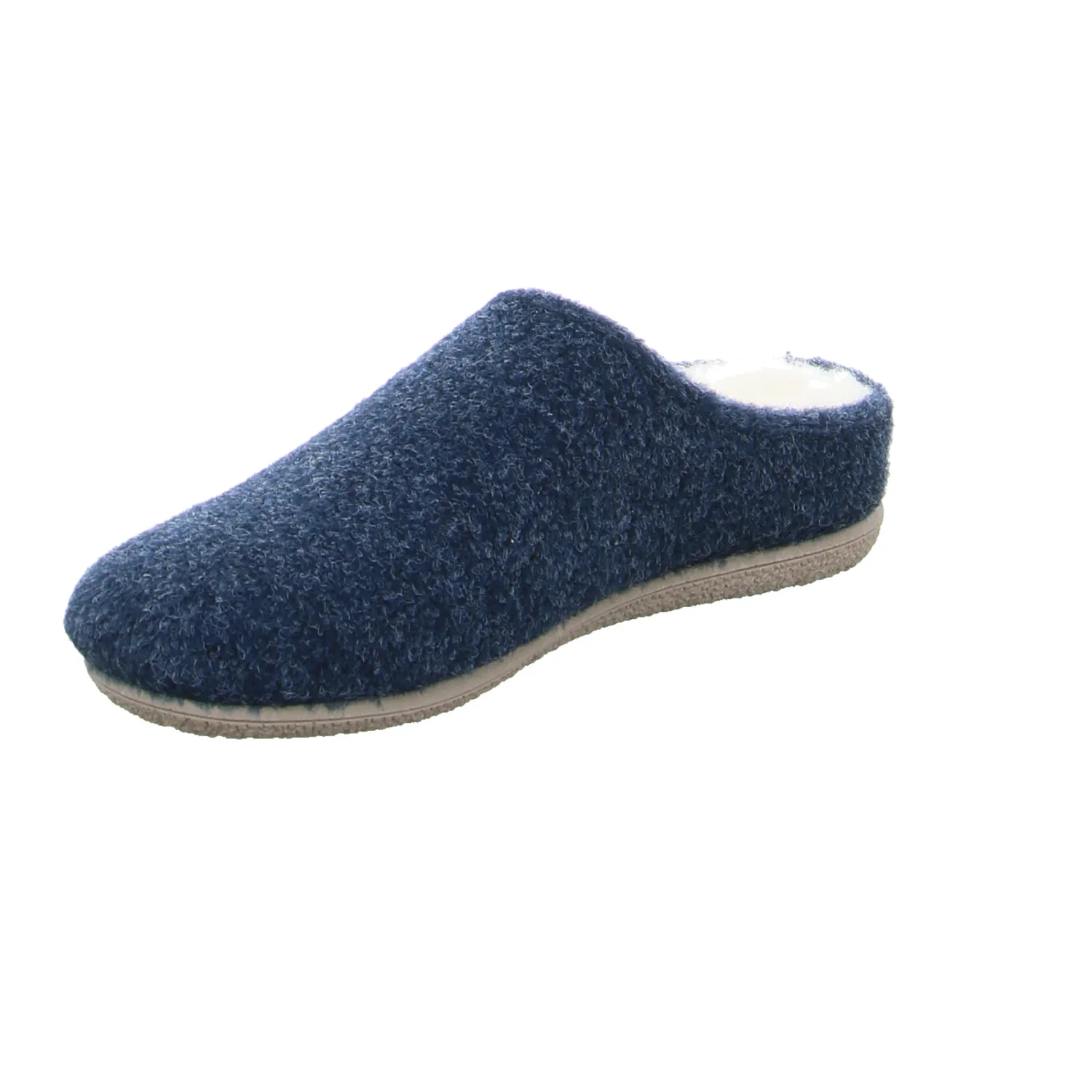 Hausschuh Blau Textil