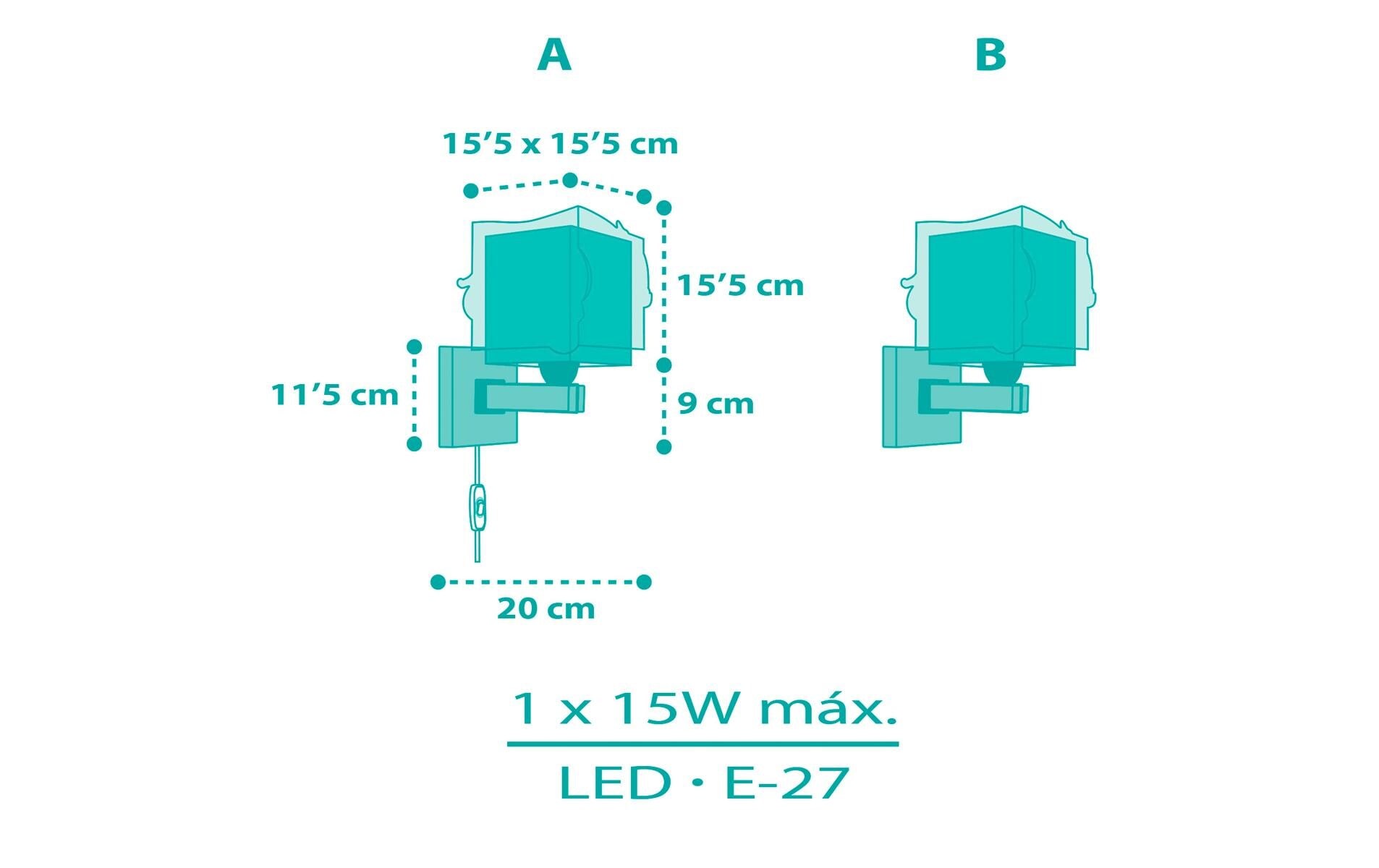 Dalber LED Wandleuchte »Mermaids« E27