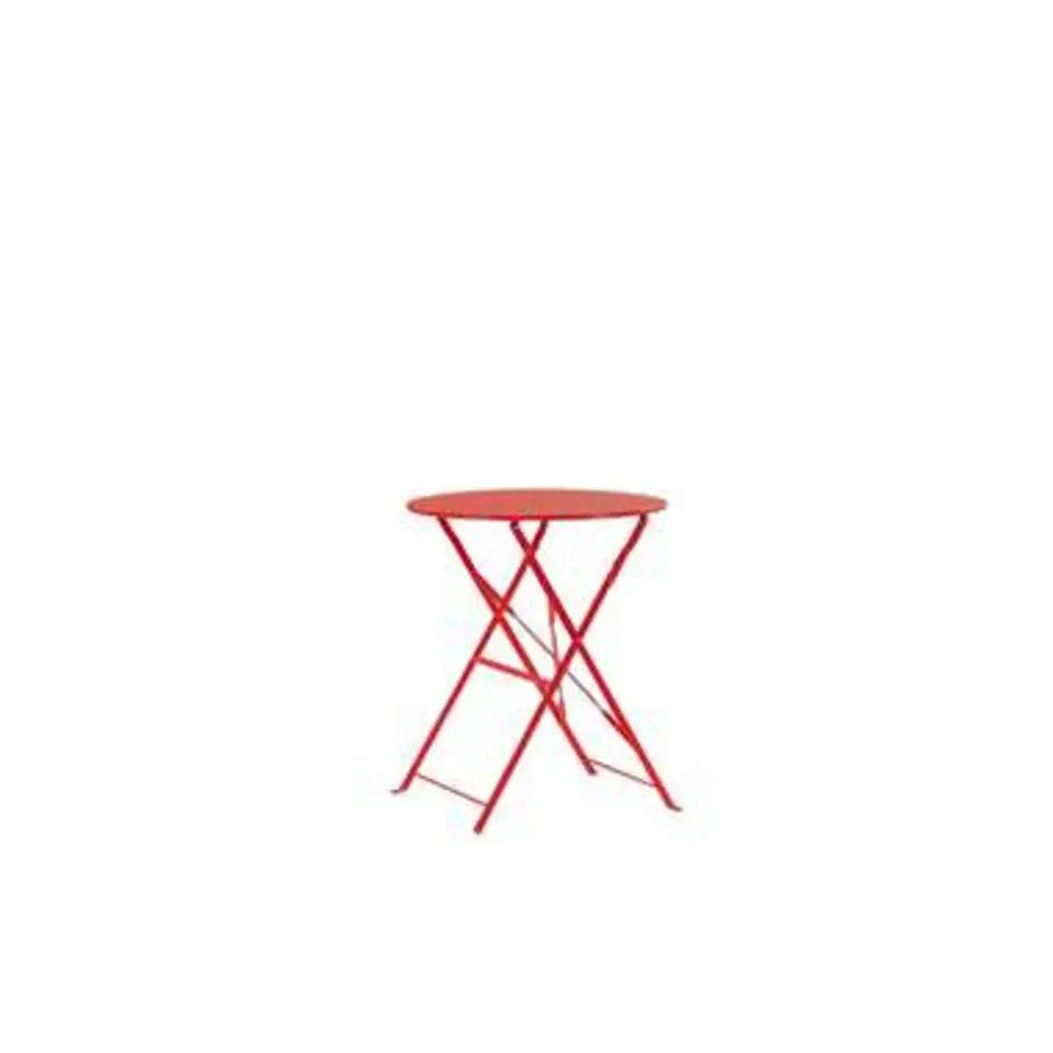 FIORI - Bistroset voor 2 - Rood - Staal