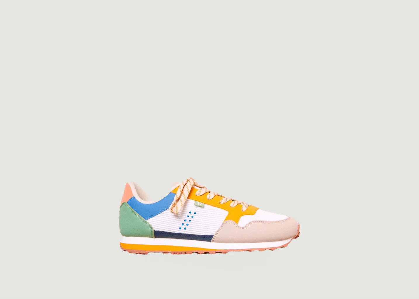 Baskets running Gabriel suède vegan et mesh M.Moustache