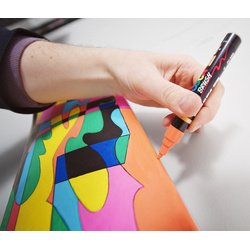 Marqueur à pigment PC-5BR BRUSH, étui de 16, assorti