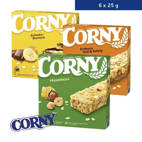 CORNY Müsli-Riegel 6 x 25 g