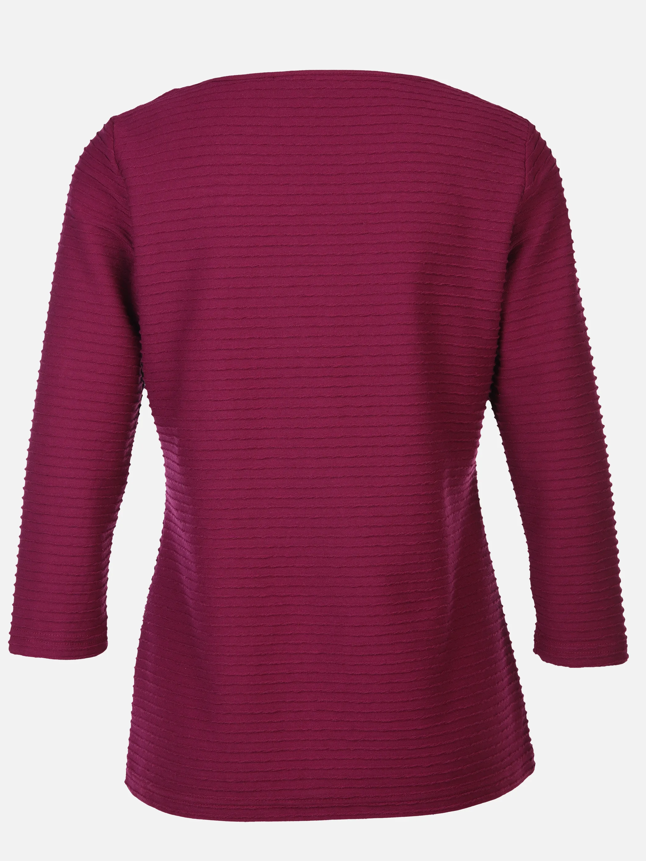Damen Strukturshirt mit 3/4 Ärmel