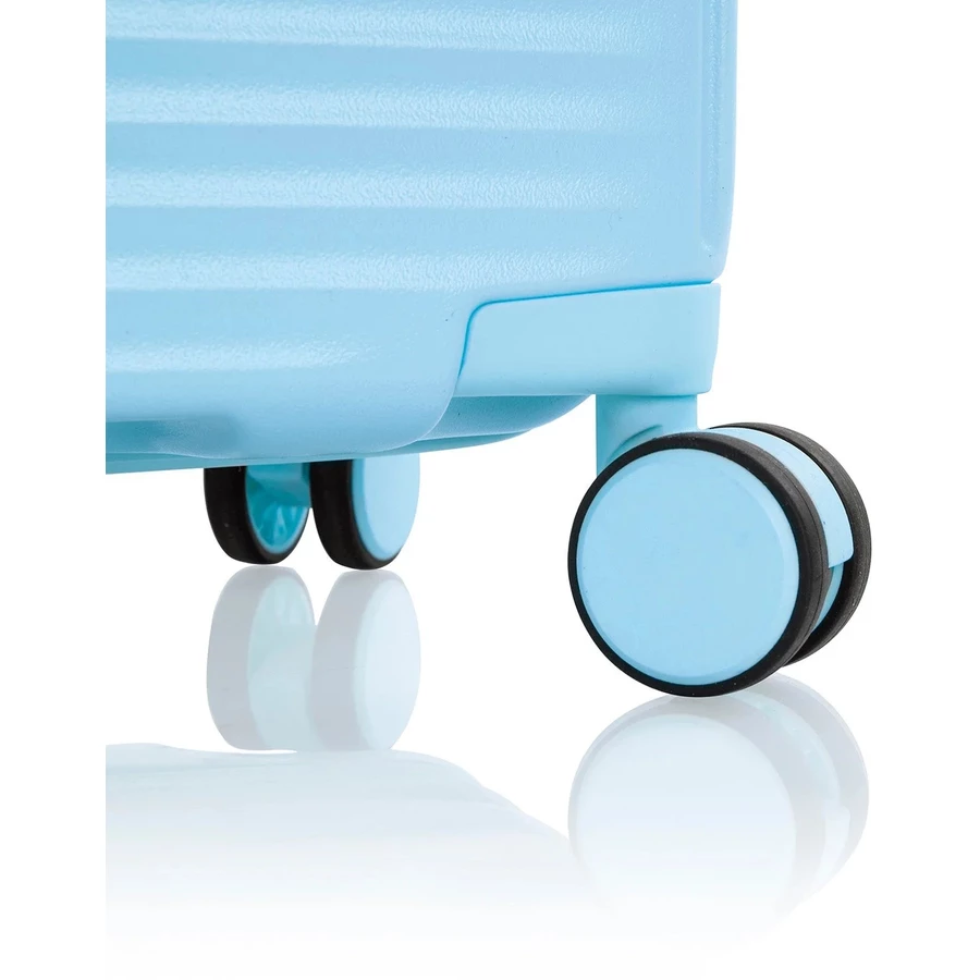 Heys Pastel - 4-Rollen-Trolley L 76 cm erw. blue