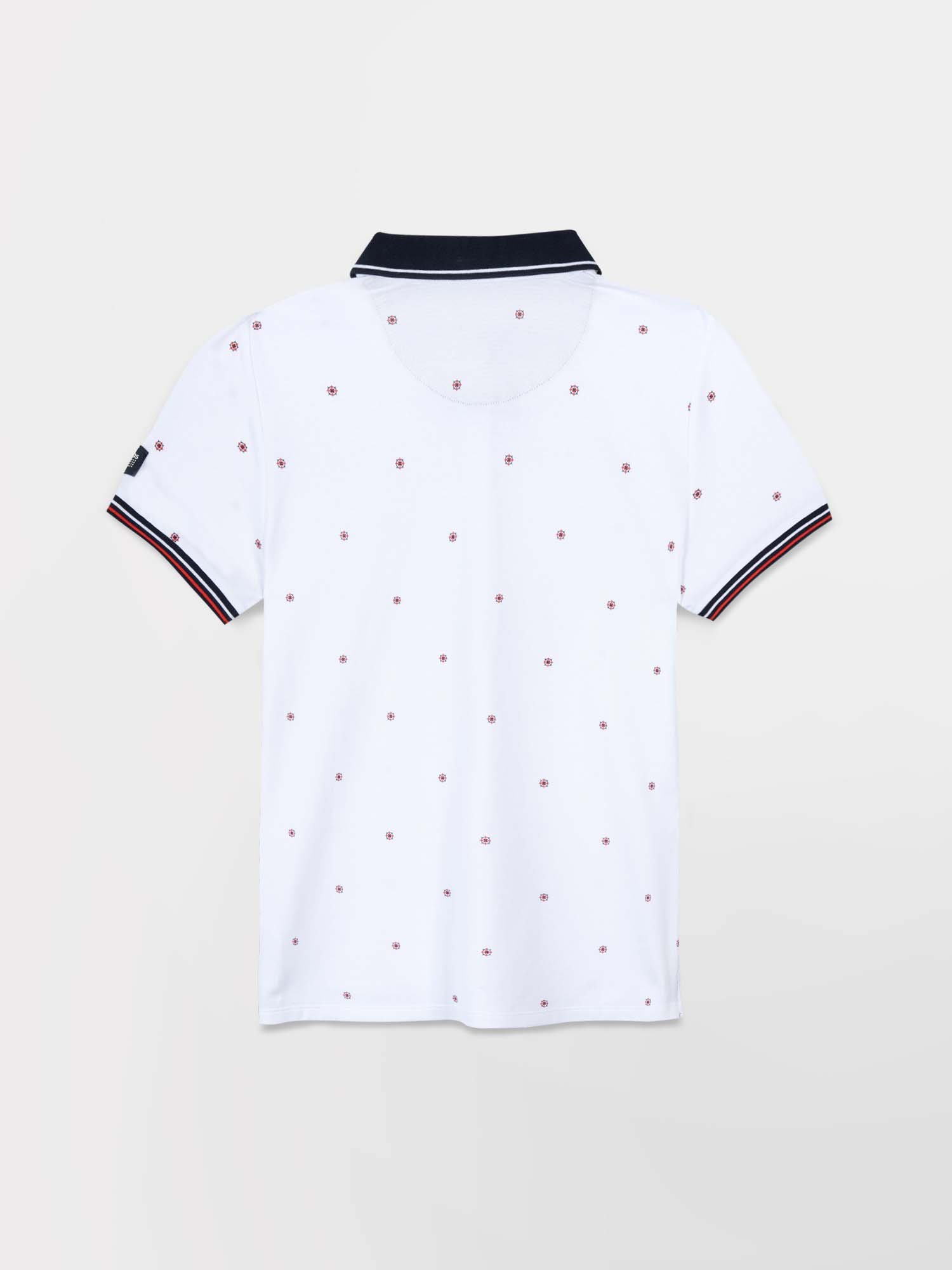Polo Femme Coton Piqué Stretch Blanc