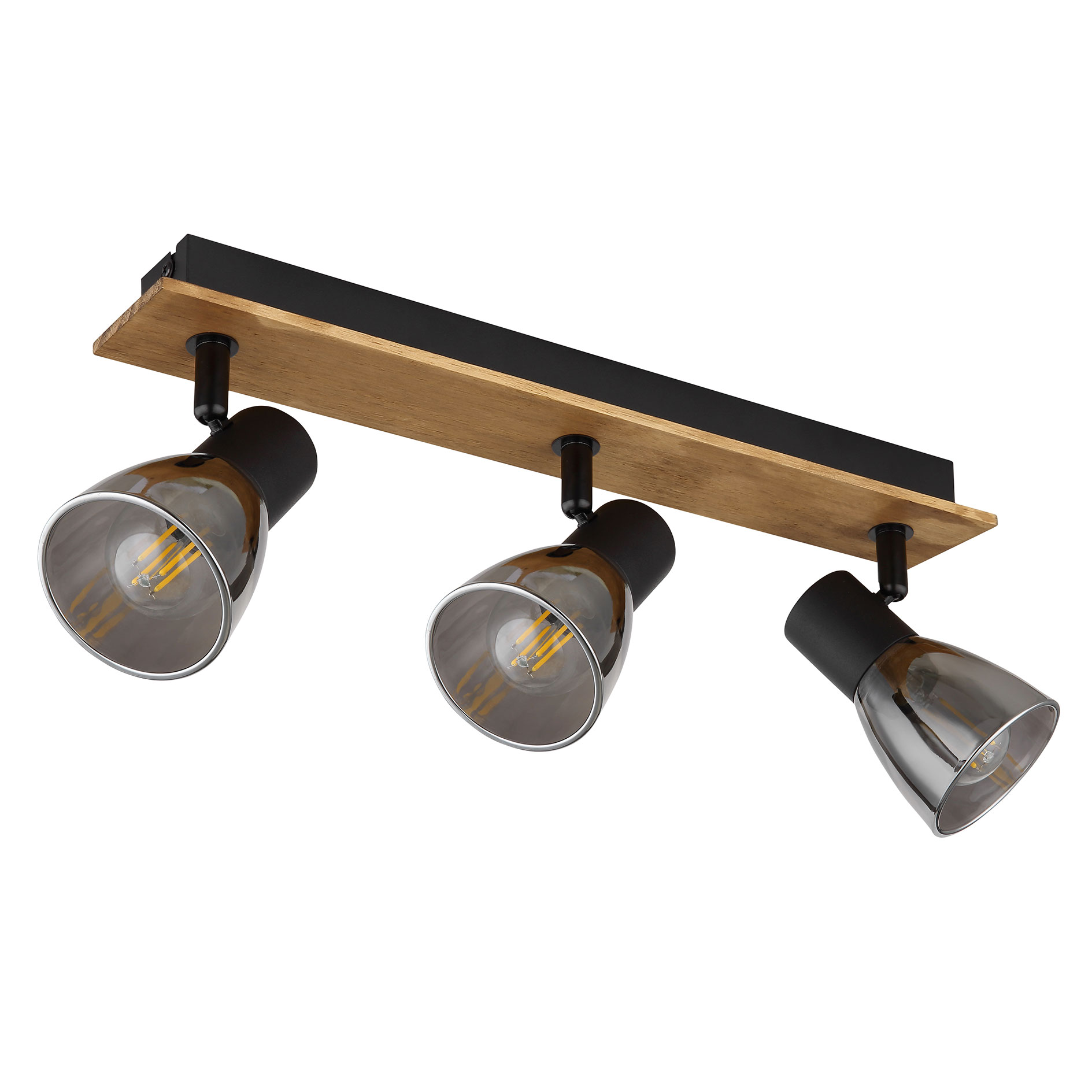 Spotbalken - natur-schwarz - 40 cm