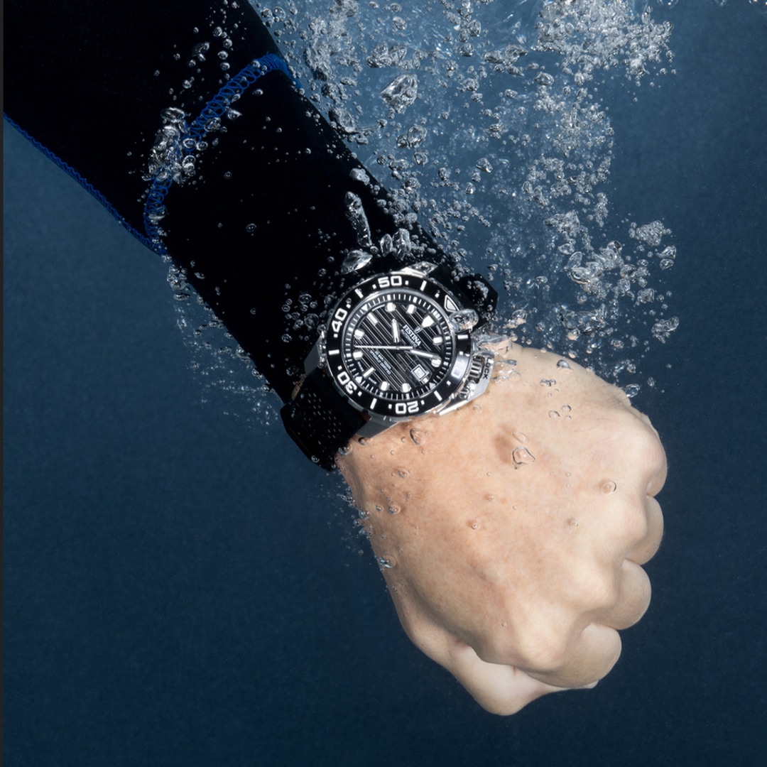 Festina Swiss Diver COSC Schwarz