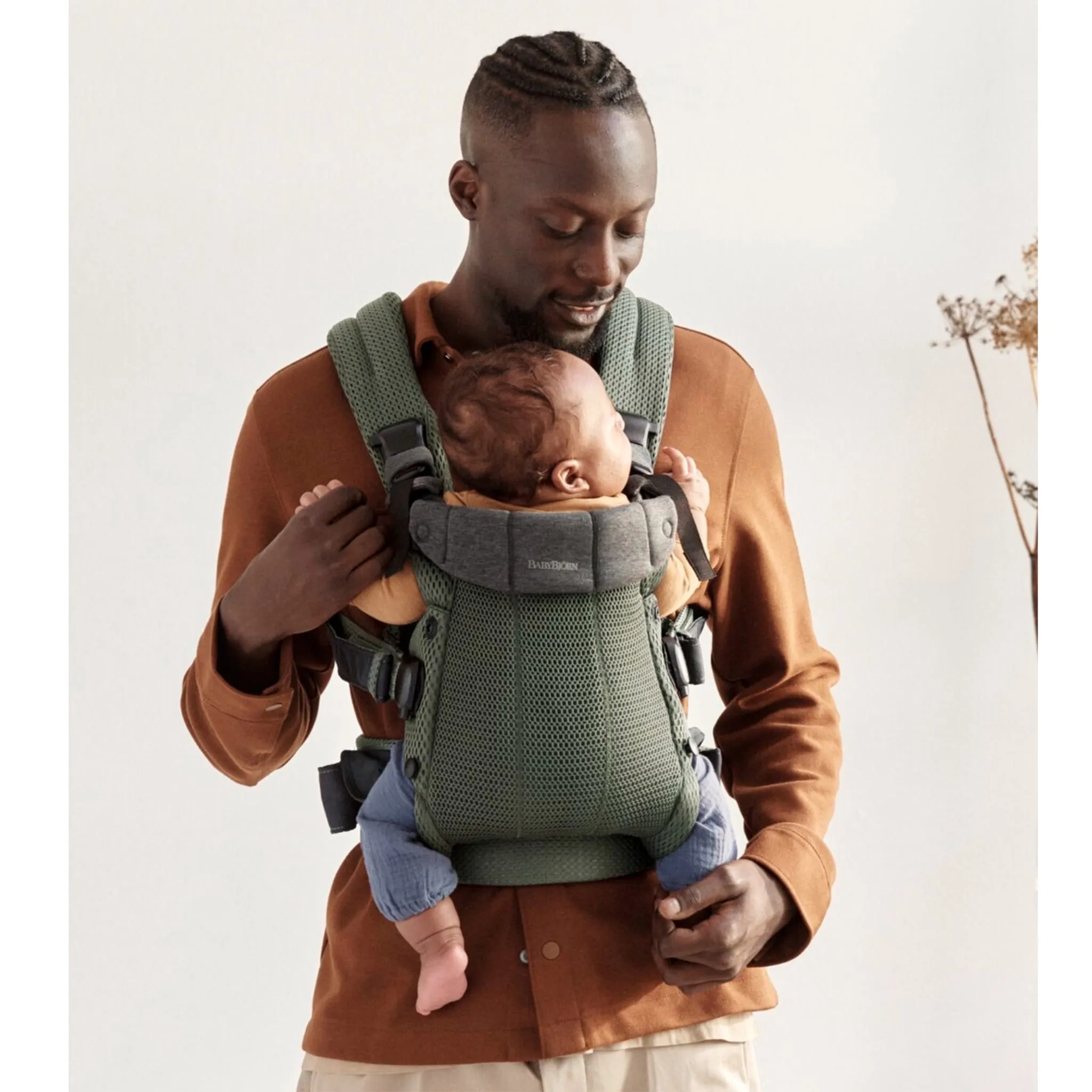 Babybjorn Porte-Bébé Harmony - Vert Foncé 3D mesh