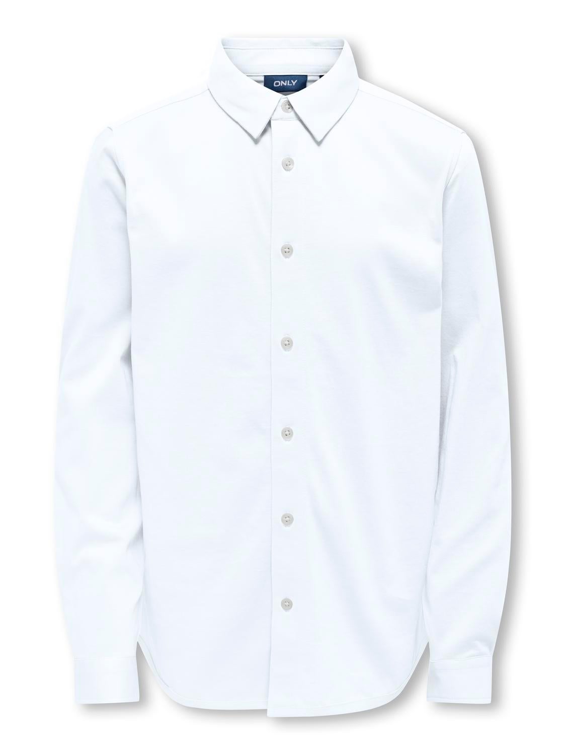 KOBMILES Hemd Bright White