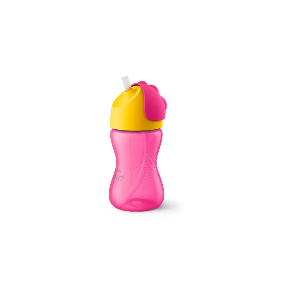 Philips Avent sugerørskop (12 mdr ) 300ml - Pink