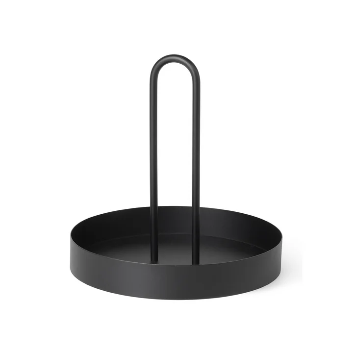 Ferm Living - Grib Tablett, schwarz