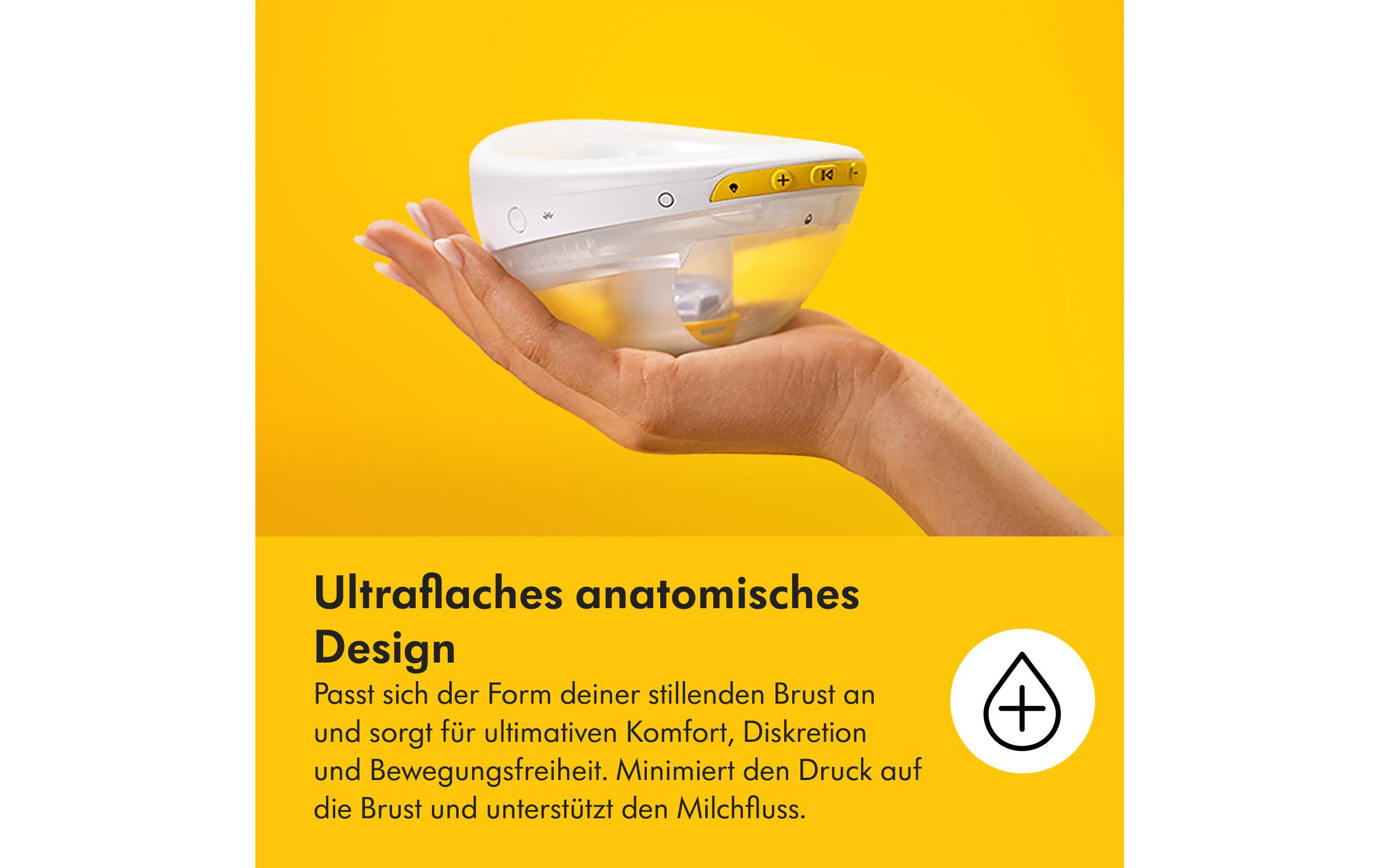 Milchpumpe Magic InBra doppel Elektrisch<br>Tragbare Doppelmilchpumpe