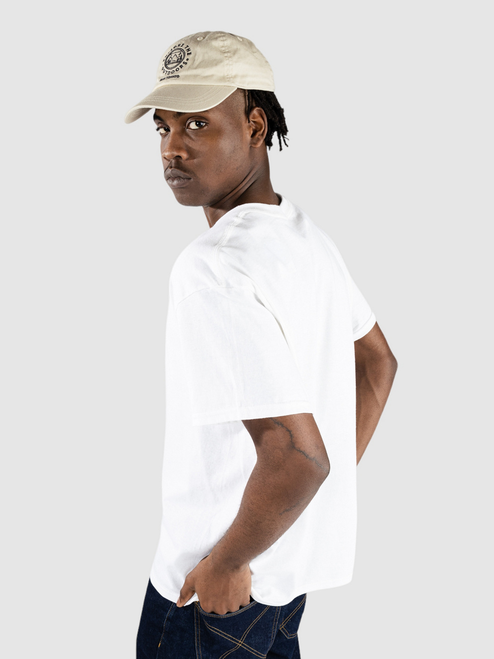 A.LAB I Got Dat Dawg T-Shirt white