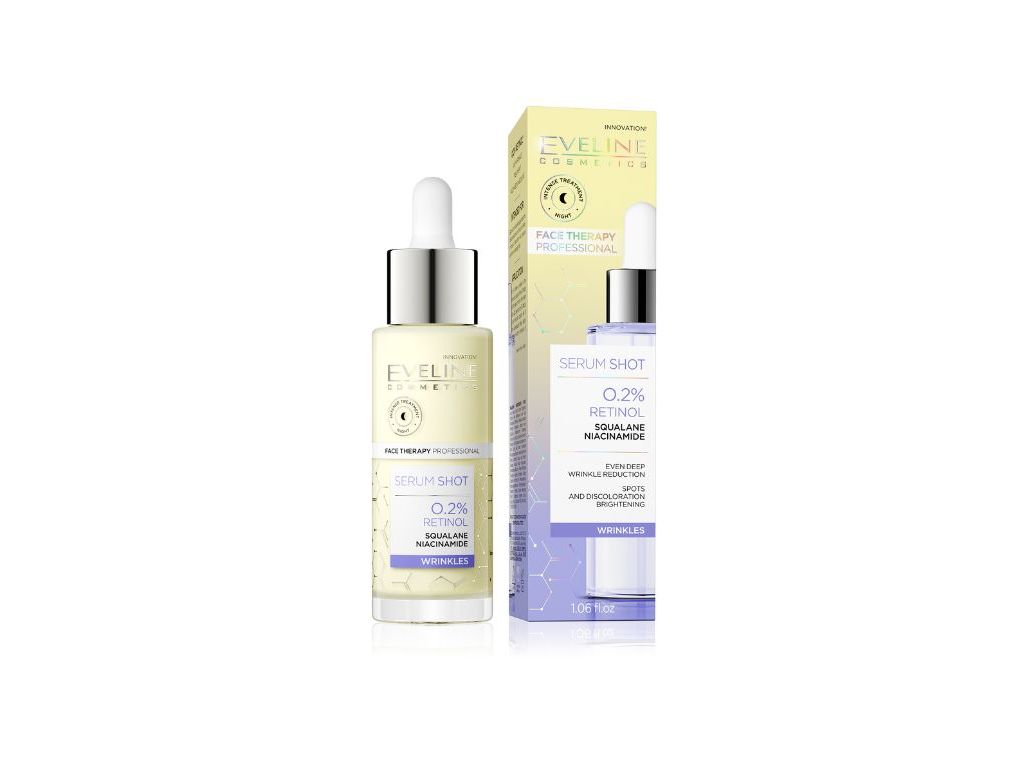 SÉRUM SHOT EVELINE 0.2% RETINOL 30ML