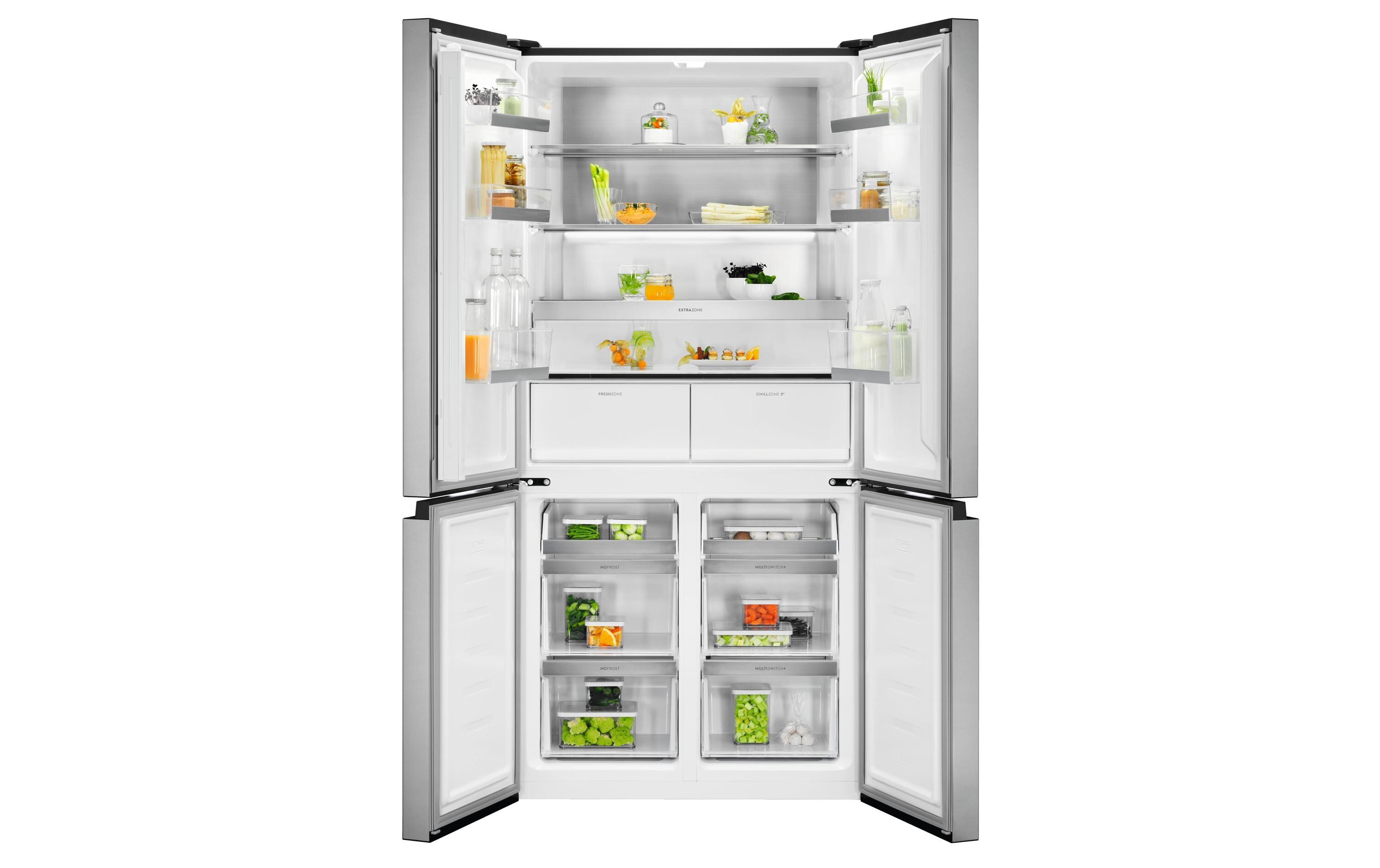 Kühl-Gefrierkombination MD530NOCN Silber<br>Kombigerät mit Kühlschrank und Gefrierschrank