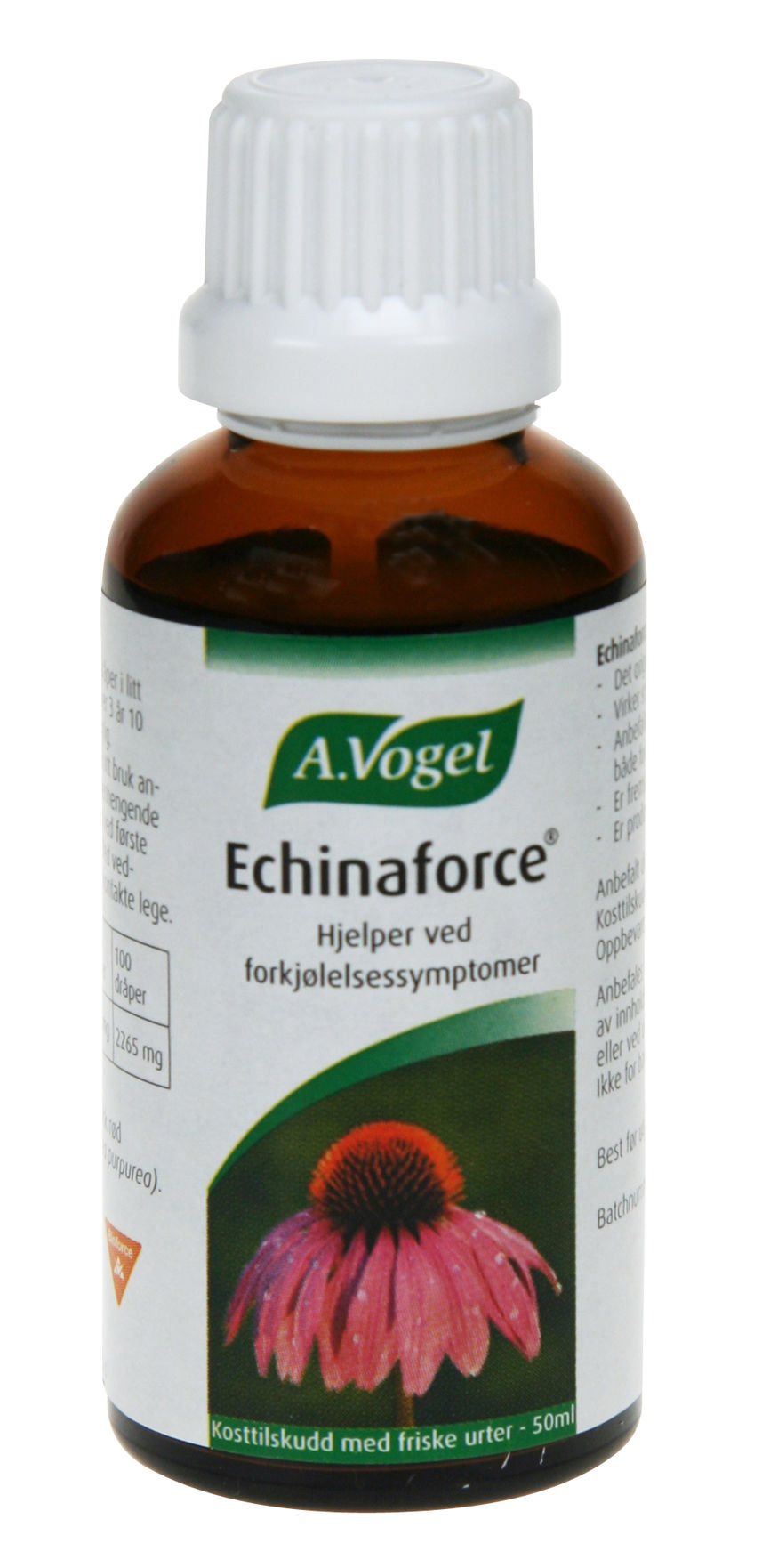 A. Vogel Echinaforce dråper med solhatt og salvie 50 ml