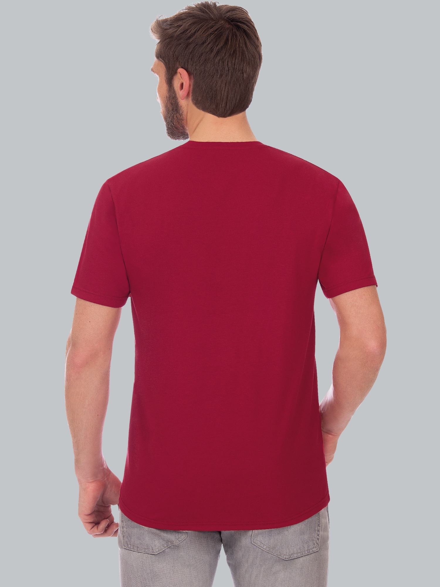 T-Shirt aus 100% Biobaumwolle Rubin-C2C