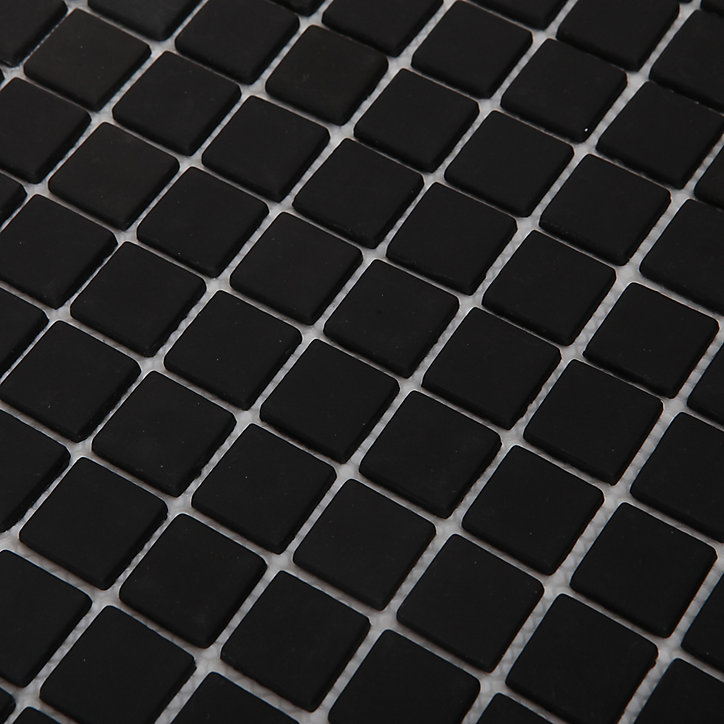 Mosaïque noir 30x30cm Perouso GoodHome