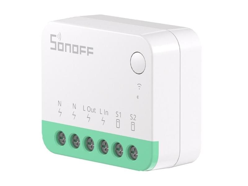 SONOFF WLAN-Lichtaktor MINIR4M, 10A 2400 W, 1-fach Smart Licht Schalter