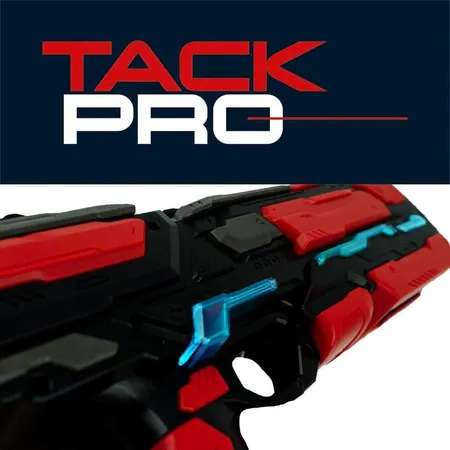 Johntoy Tack Pro Clip 1 mit Licht und Sounds, inkl. 6 Darts
